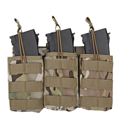 Molle Two Way Radio or M4 Mag Pouch's Helmet & Pack Accessories BushLine triple multicam