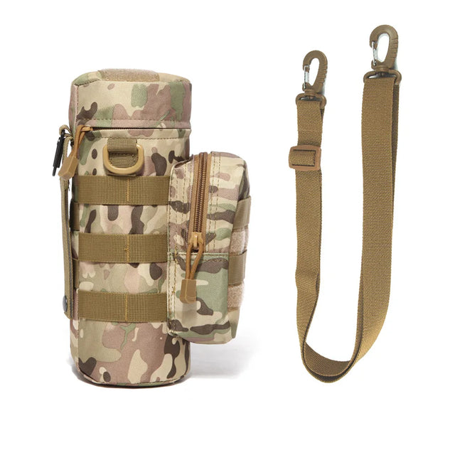 Molle water bottle thermos bag holder