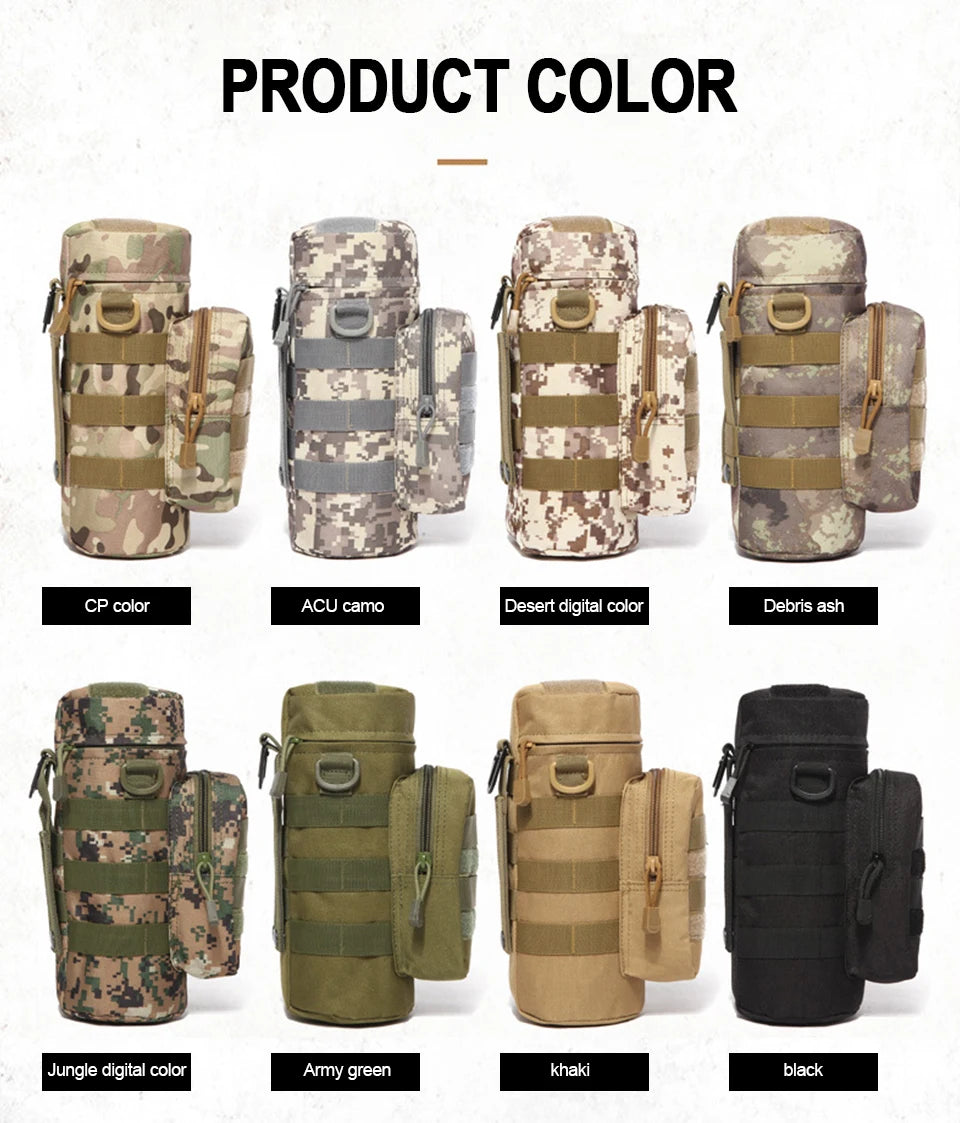 Molle Water Bottle Thermos Bag Holder Molle  BushLine