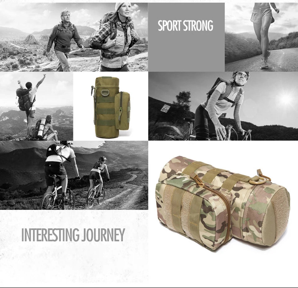 Molle Water Bottle Thermos Bag Holder Molle  BushLine