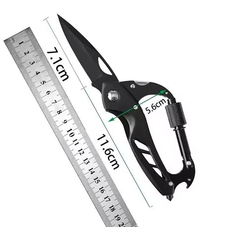 Multi-Tool Carabiner - Camping EDC Clip Multi-tools  