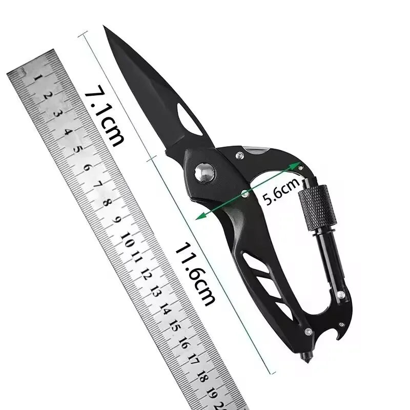 Multi-Tool Carabiner - Camping EDC Clip Multi-tools  BushLine