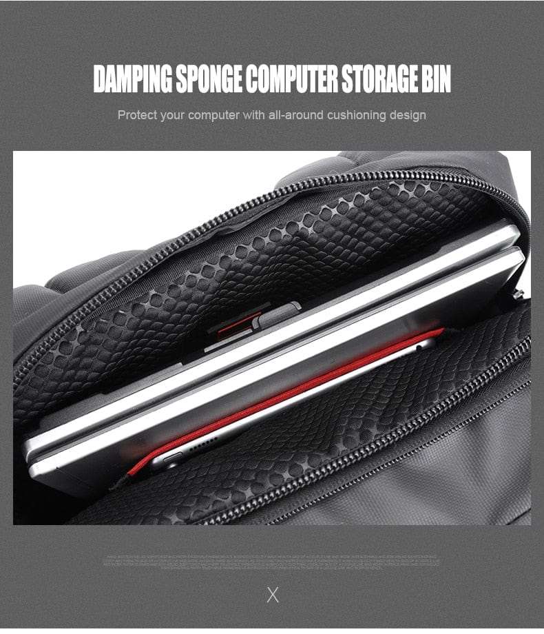 Multifunctional Smart Laptop Suitcase Backpack BackPacks  BushLine