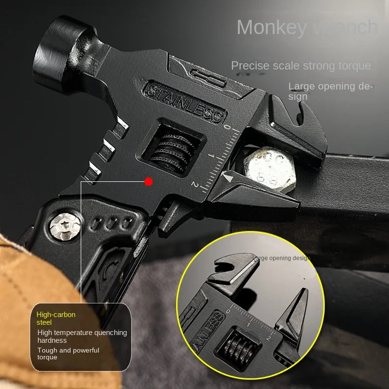 Multitool Pliers  Hammer Adjustable Spanner Stainless Steel Multi-tools  BushLine