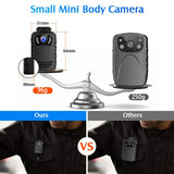 N9 Mini Full HD 1296P Body Mounted Camera Security Cameras  BushLine