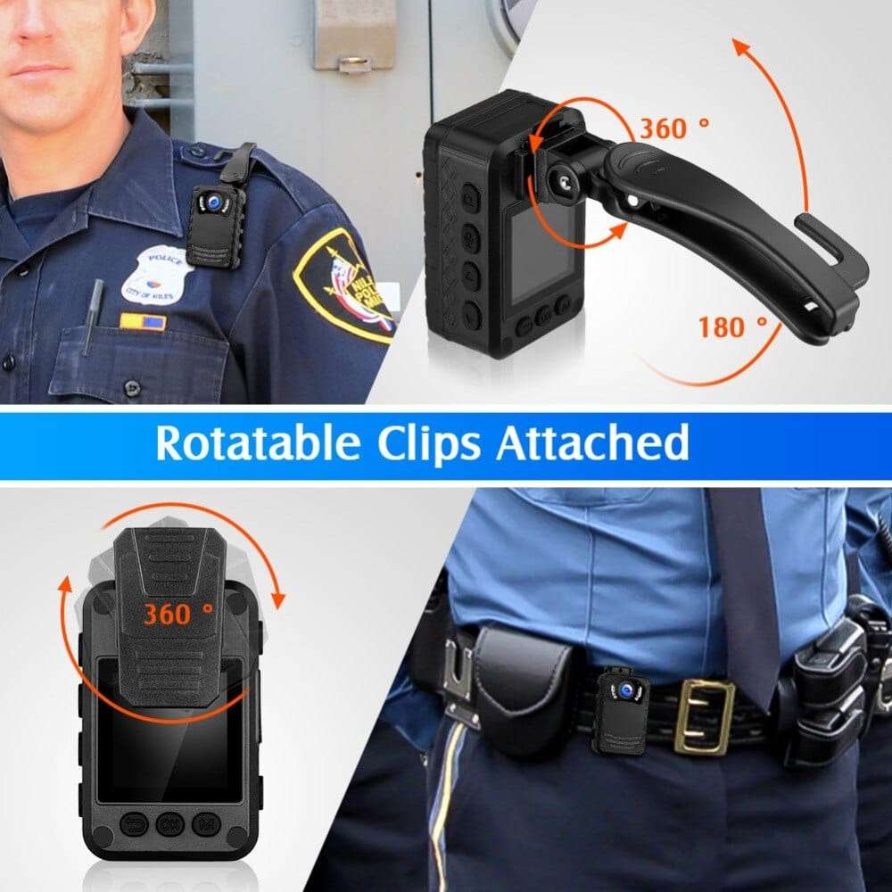 N9 Mini Full HD 1296P Body Mounted Camera Security Cameras  BushLine