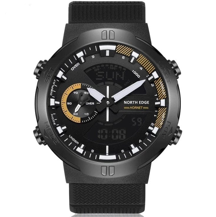 NORTH EDGE HORNET Speed Tracker Watchs BushLine Yellow