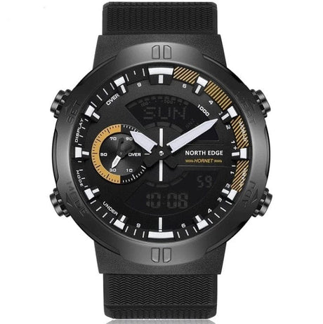NORTH EDGE HORNET Speed Tracker Watchs BushLine Yellow