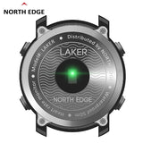 NORTH EDGE Watch Waterproof 50m Android IOS Watchs  BushLine