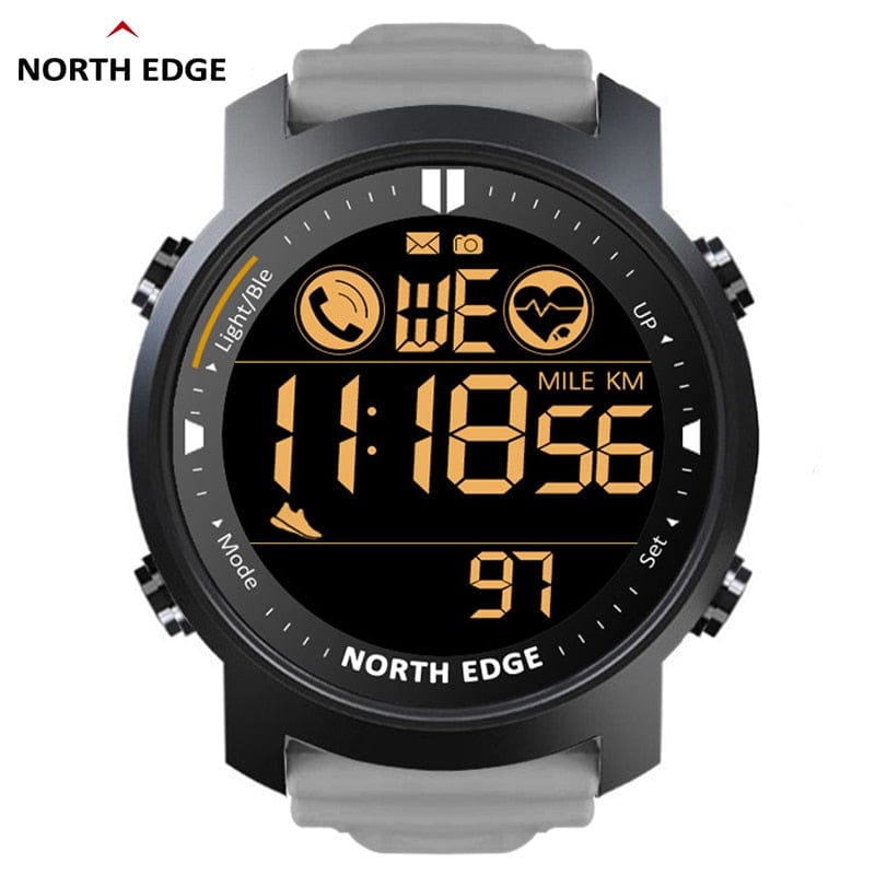NORTH EDGE Watch Waterproof 50m Android IOS Watchs  BushLine