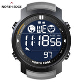 NORTH EDGE Watch Waterproof 50m Android IOS Watchs  BushLine