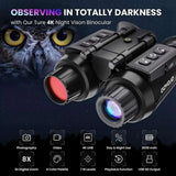 NV8300 Head-mounted 4K Night Vision Goggles Night Vision  