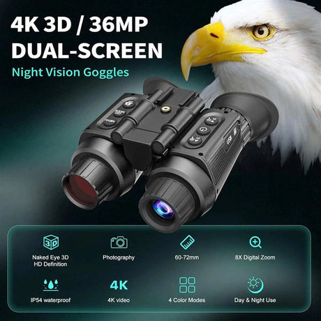 NV8300 Head-mounted 4K Night Vision Goggles Night Vision  