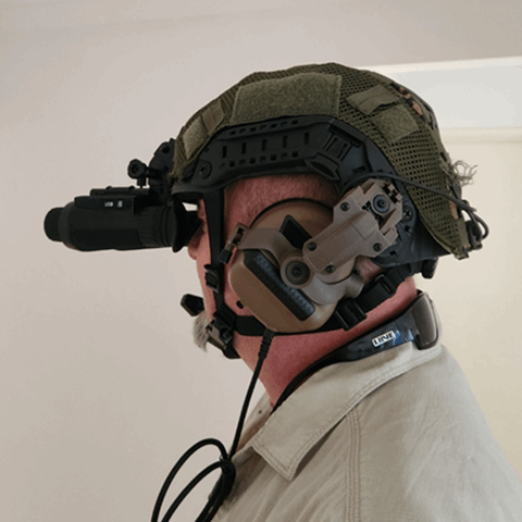 NV8300 Head-mounted 4K Night Vision Goggles Night Vision  BushLine