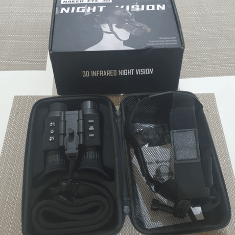 NV8300 Head-mounted 4K Night Vision Goggles Night Vision BushLine Black