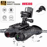 NV8300 Head-mounted 4K Night Vision Goggles Night Vision  BushLine