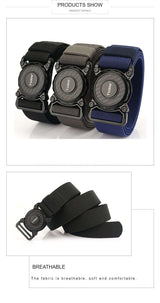 New Rotary Quick Release Metal Buckle Belts tacticle clothing  BushLine
