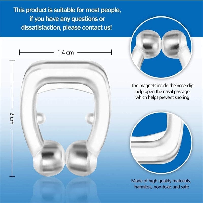Night time Breathing Aid  Sleep Comfort Nose Clips Health  