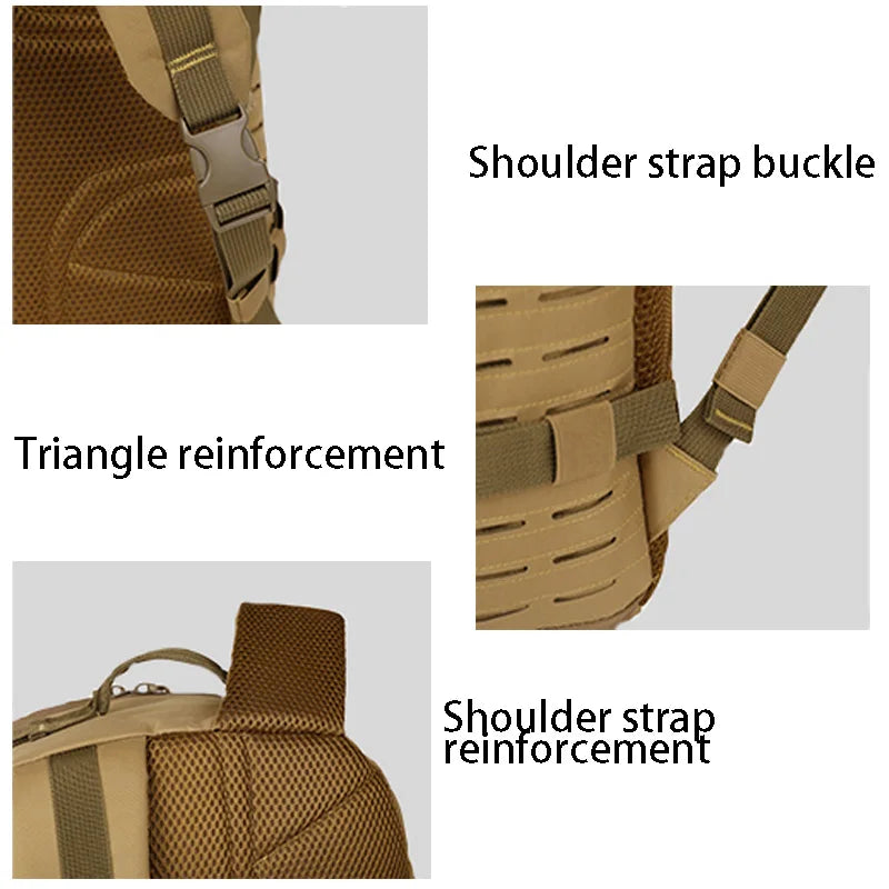Outdoor Backpack 1000D Molle 25-30ltrs Helmets & Packs  BushLine