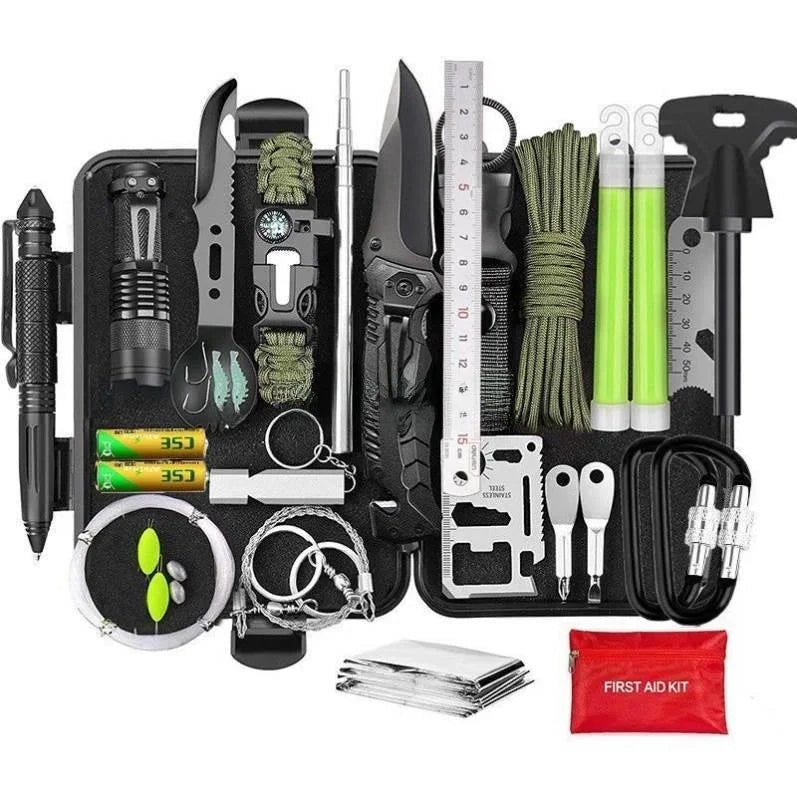 Outdoor First Aid  & Tool Kits Set survival  