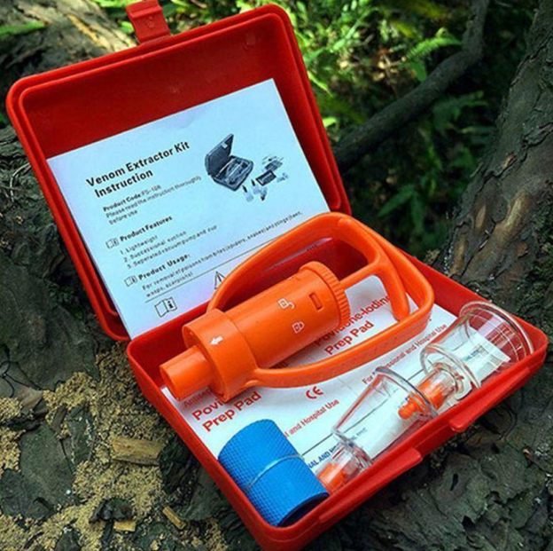 Outdoor Hiking Safe Venom Extractor Kit Snake Bee Bites Health  BushLine
