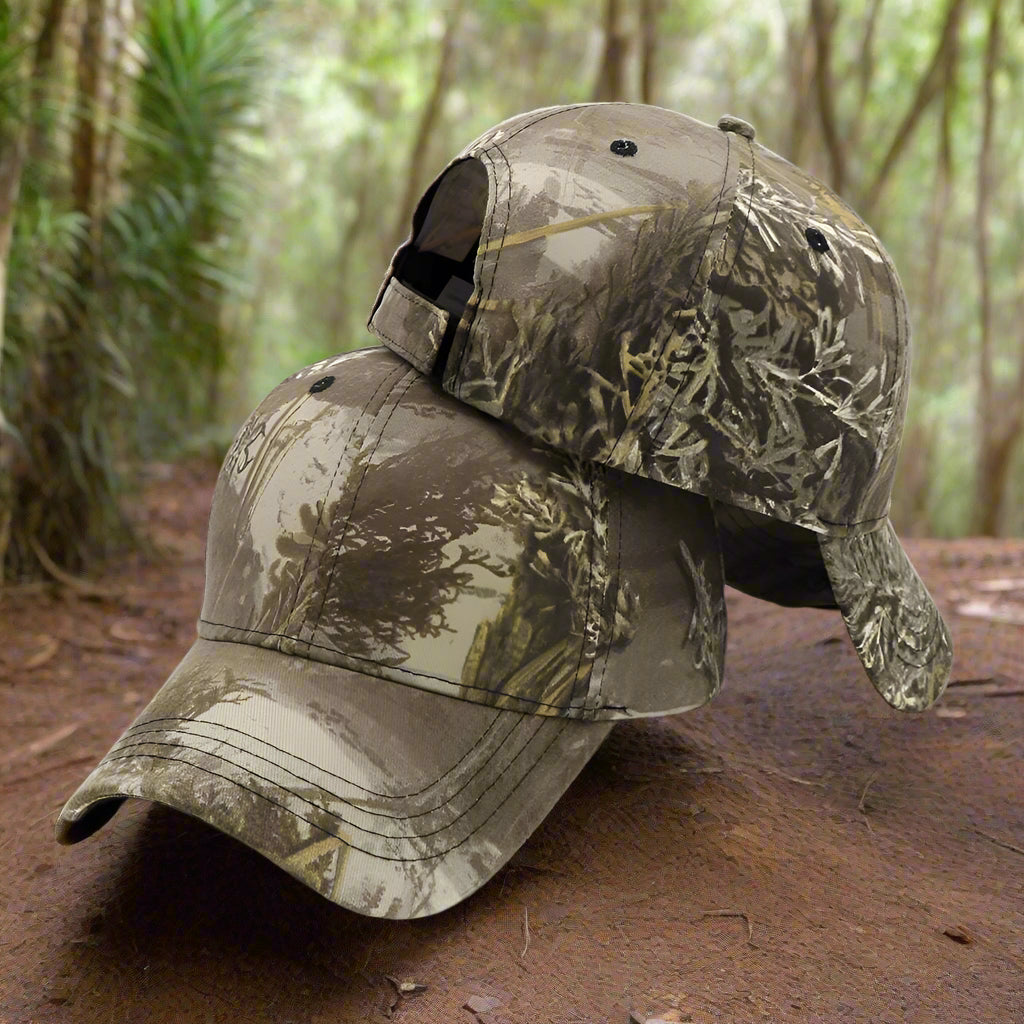 Outdoor Jungle Tree Camo Fishing Baseball Camouflage Hunting tactical hats  BushLine