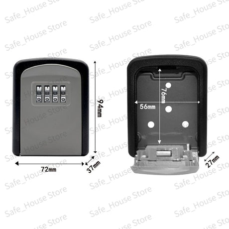 Outdoor Key Safe & Lock Box. Medium & Large key safe  