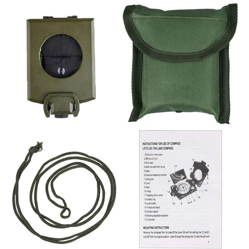 Outdoor Survival Compass Navigation Equipment survival  BushLine