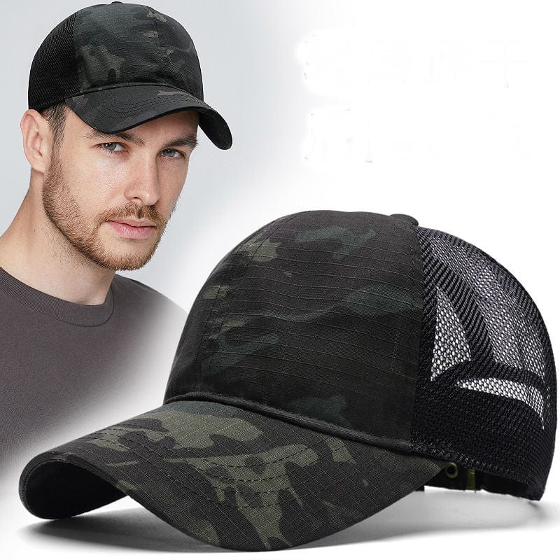 Outdoors light & thin Camo vented Caps tactical caps  BushLine