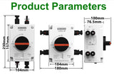 PV Solar Photovaltaic Disconnect Switch Isolator electrical supplys  BushLine