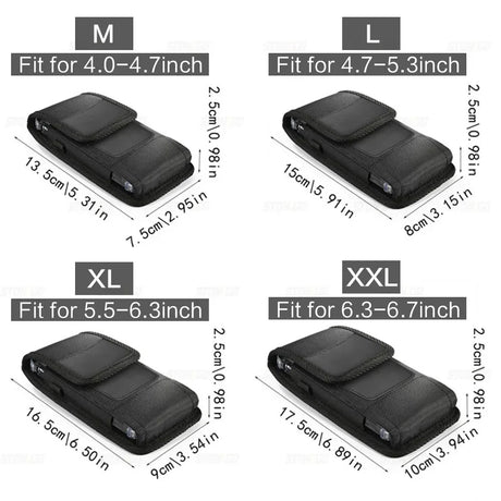 Phone Credit Card Holster for 4.0 to 6.7 inch Phones phone stuff  