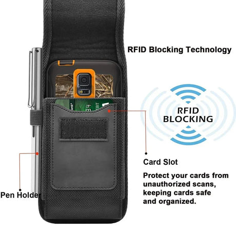 Phone Credit Card Holster for 4.0 to 6.7 inch Phones phone stuff  BushLine