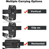 Phone Credit Card Holster for 4.0 to 6.7 inch Phones phone stuff  BushLine