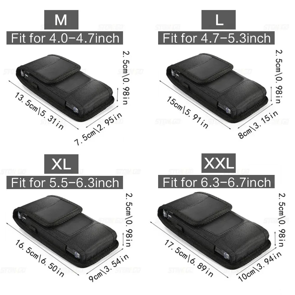 Phone Credit Card Holster for 4.0 to 6.7 inch Phones phone stuff  BushLine