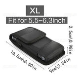 Phone Credit Card Holster for 4.0 to 6.7 inch Phones phone stuff BushLine XL(for 5.5-6.3inch)