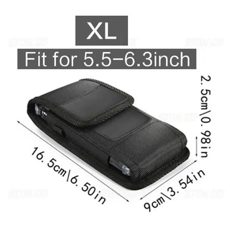Phone Credit Card Holster for 4.0 to 6.7 inch Phones phone stuff BushLine XL(for 5.5-6.3inch)