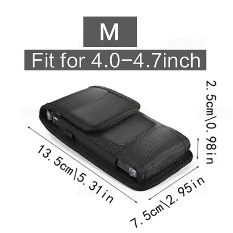 Phone Credit Card Holster for 4.0 to 6.7 inch Phones phone stuff BushLine M(for 4.0-4.7inch)