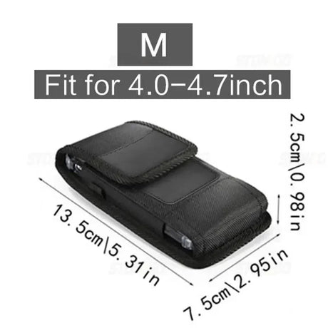 Phone Credit Card Holster for 4.0 to 6.7 inch Phones phone stuff BushLine M(for 4.0-4.7inch)