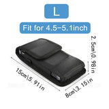 Phone Holster Protector RFID Blocking credit card minder IPhone Samsung phone stuff BushLine Size L