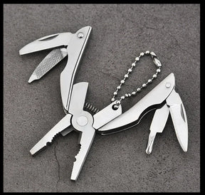 Pocket Multitool Pliers Knife Screwdriver Stainless Steel survival  
