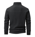 Polar Fleece Stand-up Collar Half-zipper L-9XL Large Size Outdoor Shirts & Tops  