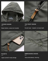 Polyamide Windbreaker Field Jacket jackets  BushLine