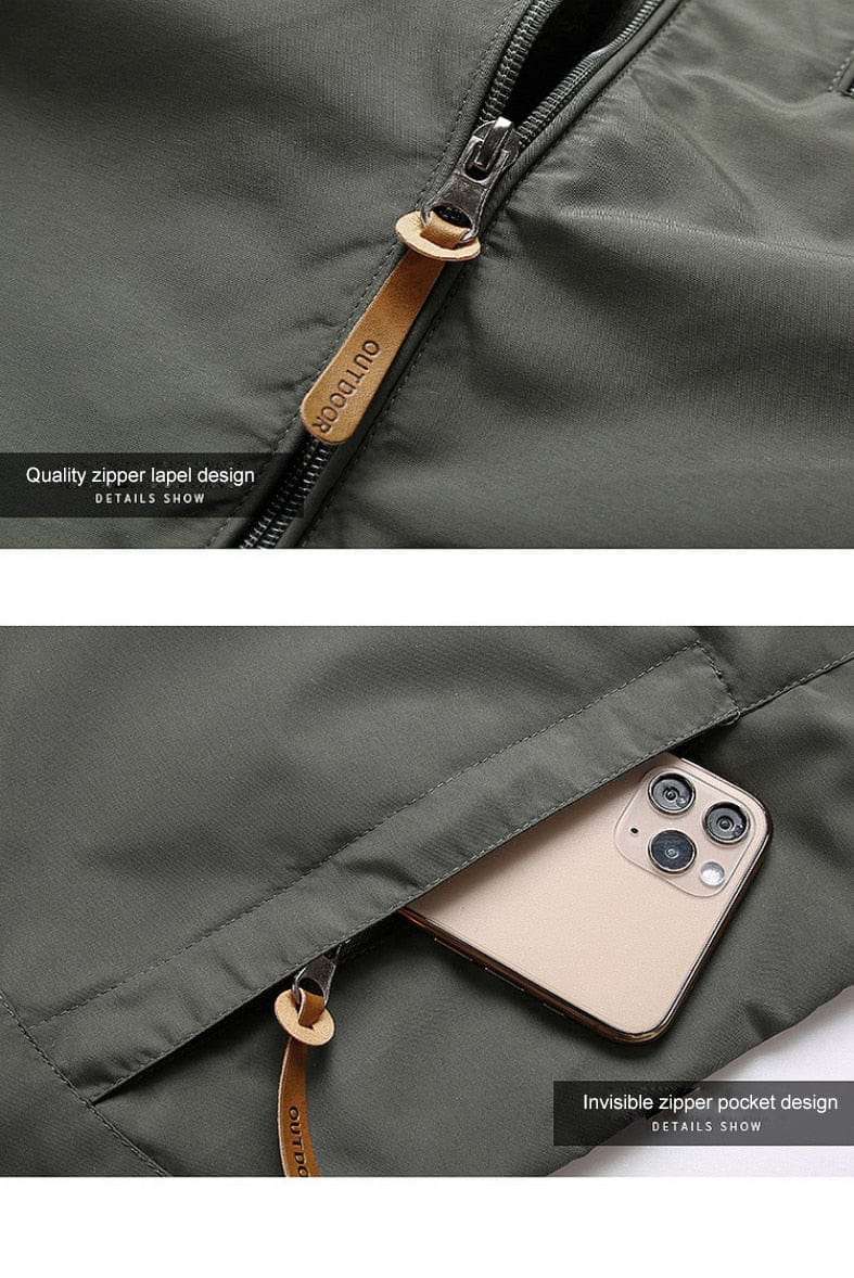 Polyamide Windbreaker Field Jacket jackets  BushLine