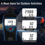 Portable Anemometer Digital Wind Speed Meter - APP Connectivity Wind Power  