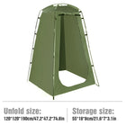 Portable Privacy Shower Tent Waterproof Changing Room Shelter Camping Equipment  