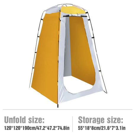 Portable Privacy Shower Tent Waterproof Changing Room Shelter Camping Equipment  BushLine