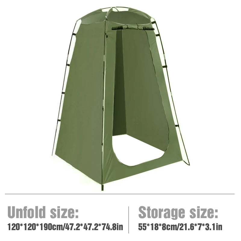 Portable Privacy Shower Tent Waterproof Changing Room Shelter Camping Equipment  BushLine
