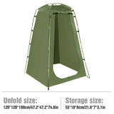 Portable Privacy Shower Tent Waterproof Changing Room Shelter Camping Equipment  BushLine