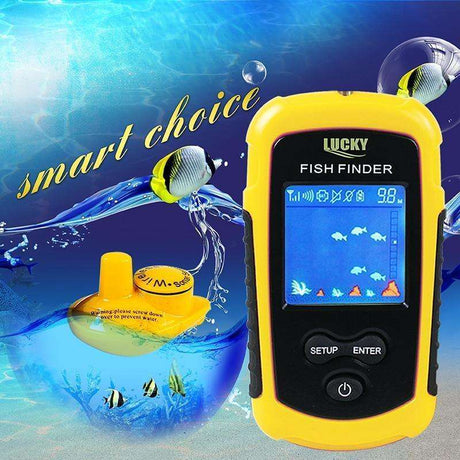 Portable Wireless Fish Finder 120m Range marine  