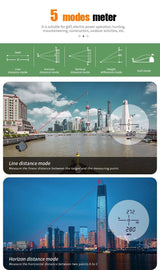 Precision Laser Rangefinder 1000m Optics  